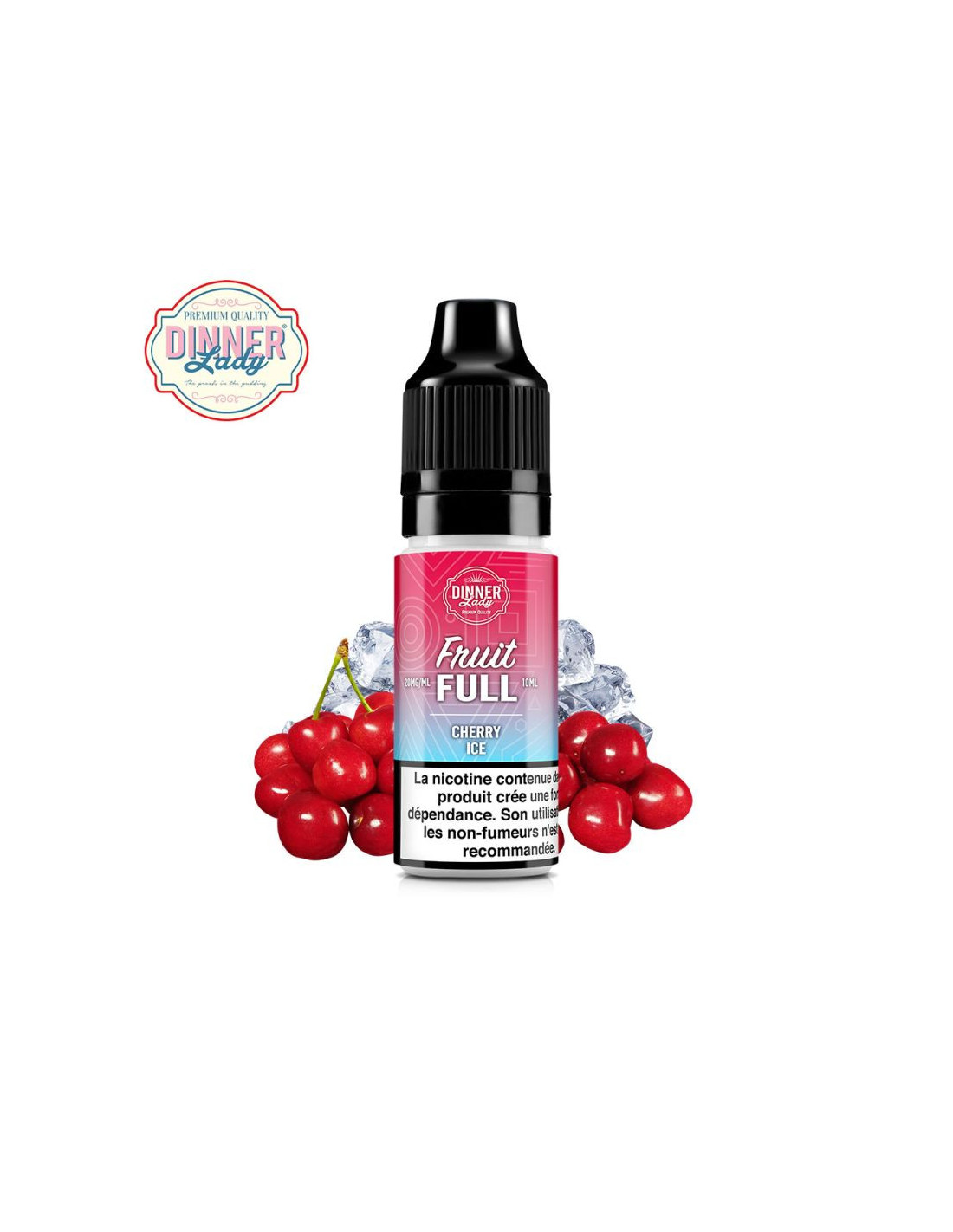 CHERRY ICE 10ML NIC SALT - FRUIT FULL BY DINNER LADY 4,99 € AlkaVape