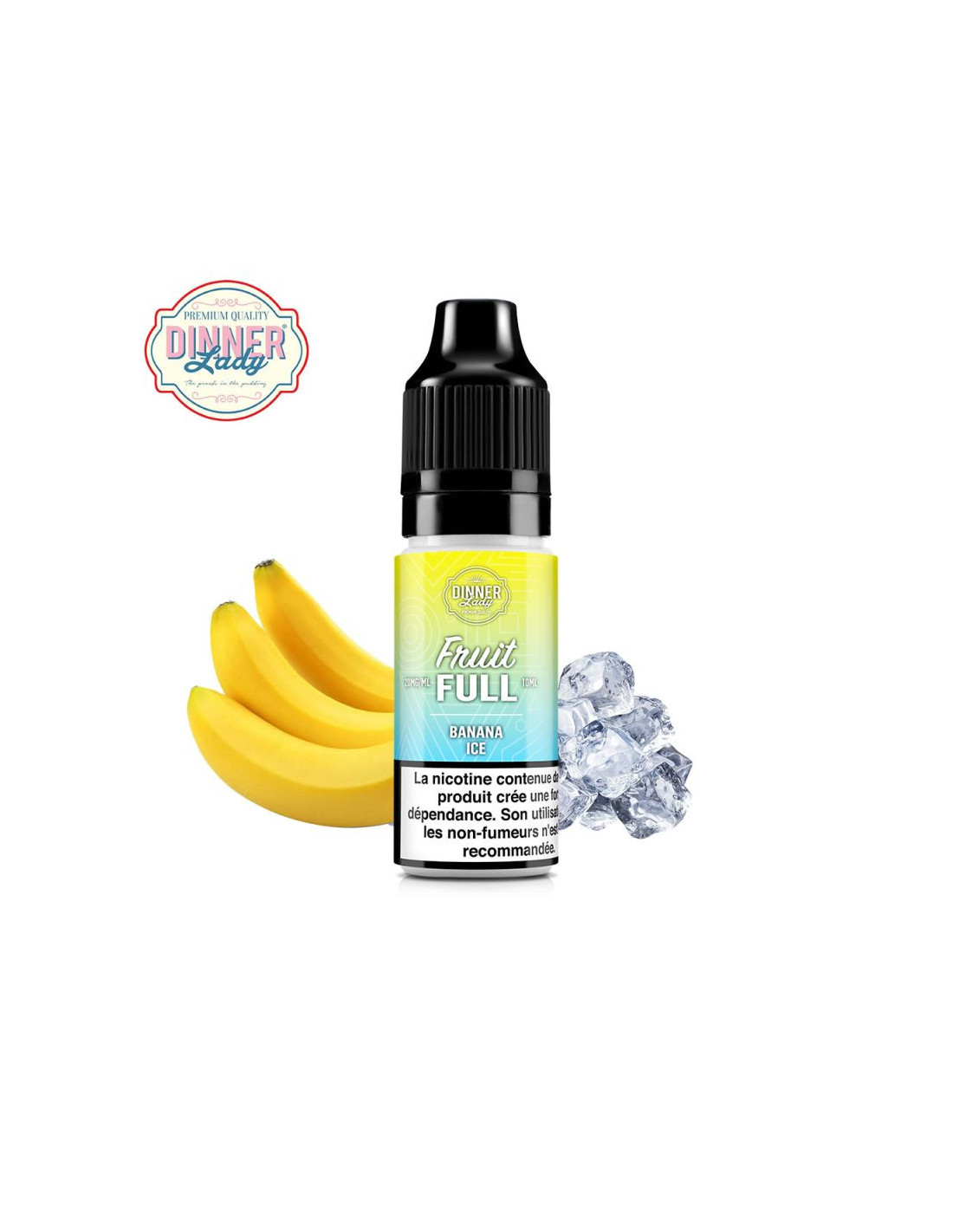 BANANA ICE 10ML NIC SALT - FRUIT FULL BY DINNER LADY 4,99 € AlkaVape