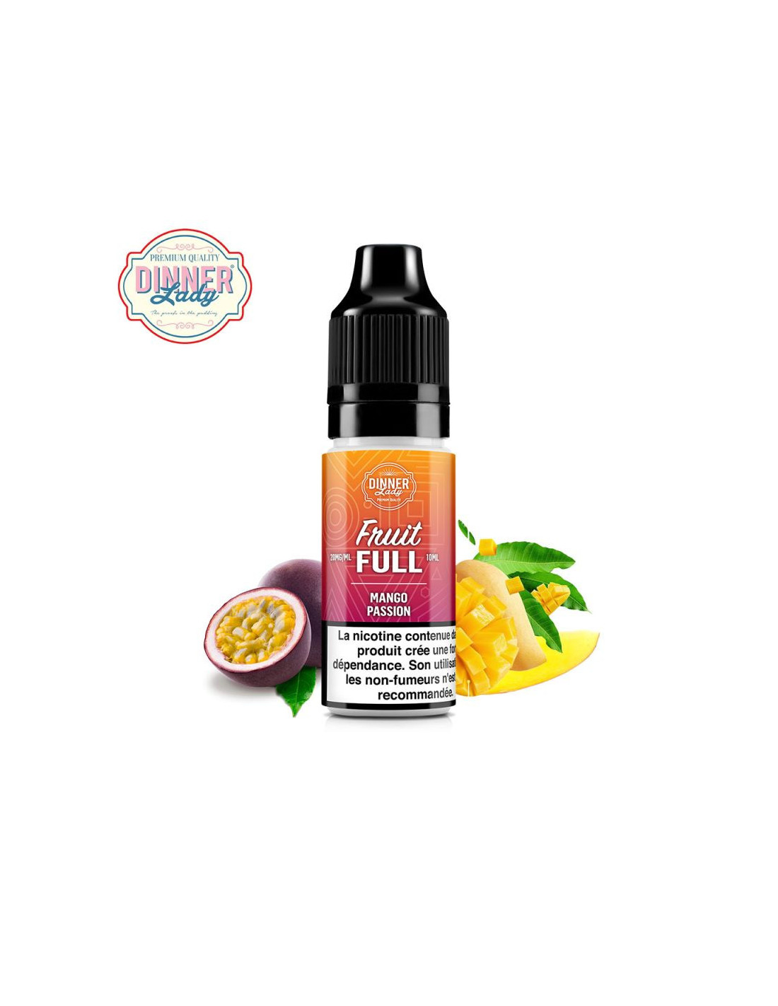 MANGO PASSION 10ML NIC SALT - FRUIT FULL BY DINNER LADY 4,99 € AlkaVape