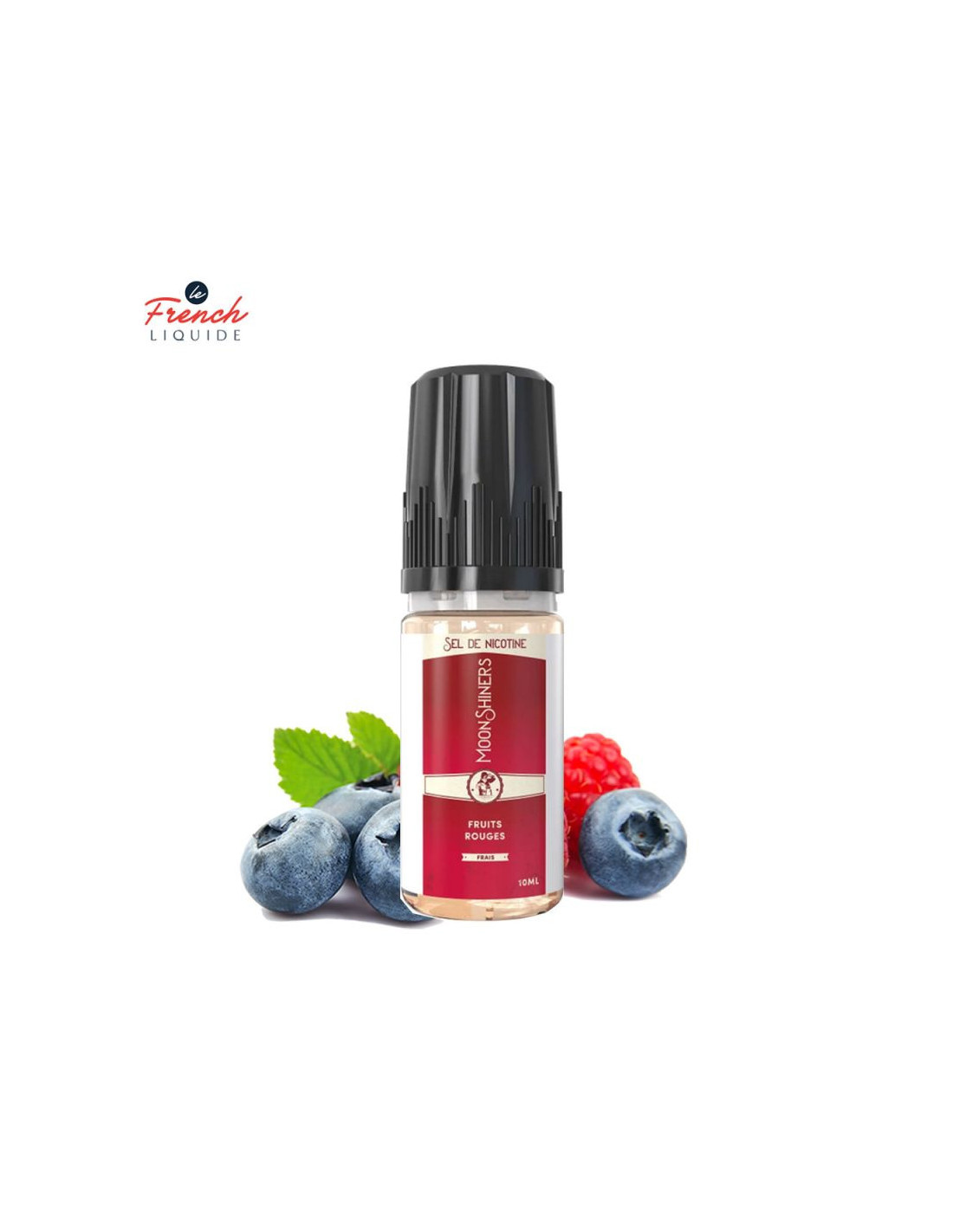 MOON SHINERS : FRUITS ROUGES FRAIS 10ML SALT - LE FRENCH LIQUIDE 4,99 € AlkaVape