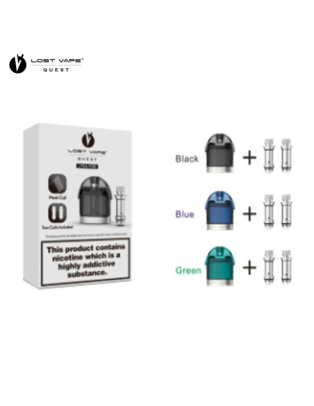 LOST VAPE PACK LYRA POD + RÉSISTANCES