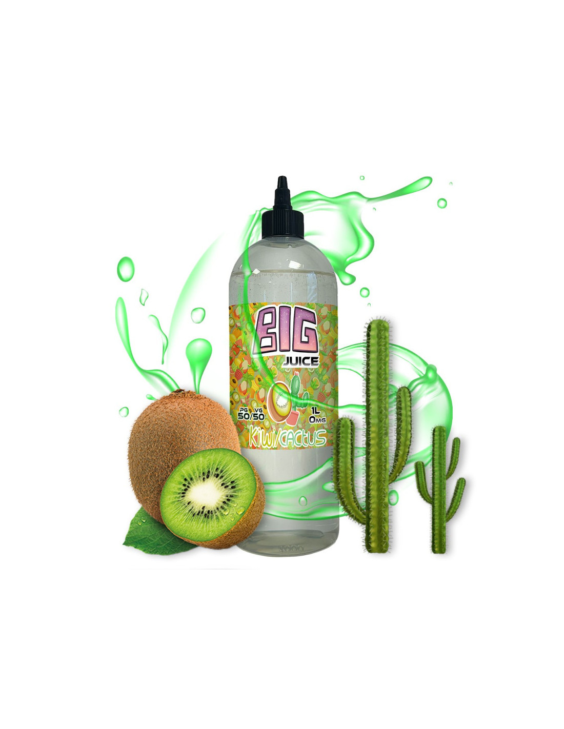 KIWI CACTUS 1L - BIG JUICE 38,99 € AlkaVape