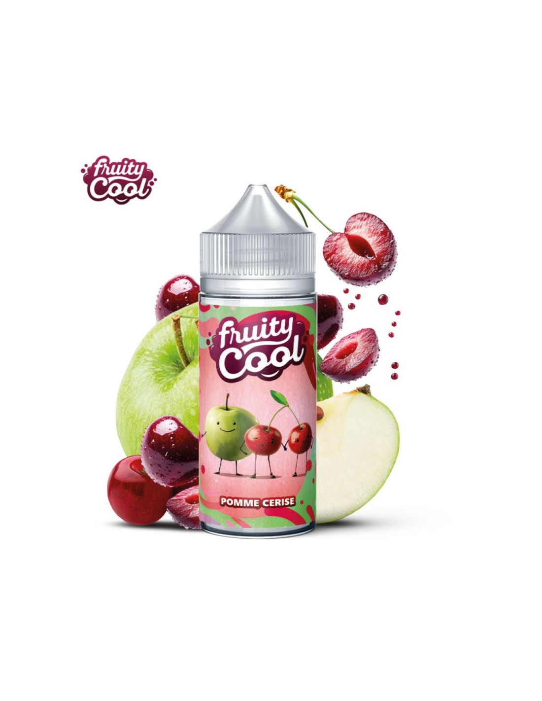 POMME CERISE 100ML - FRUITY COOL 17,99 € AlkaVape