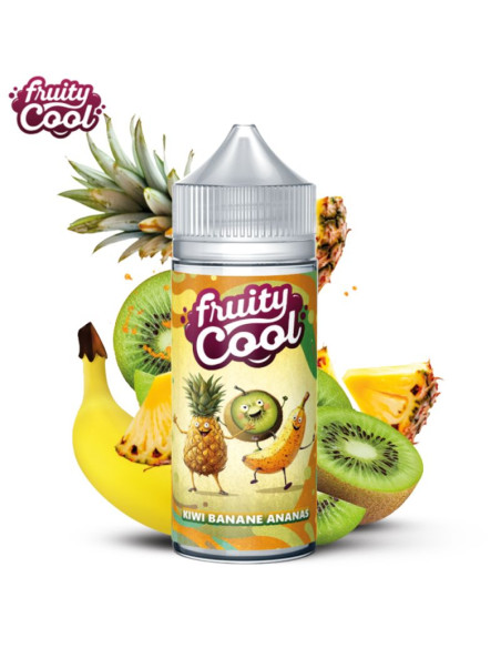 KIWI BANANE ANANAS 100ML - FRUITY COOL