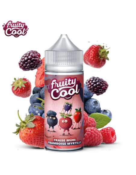 FRAISES MÛRES FRAMBOISES 100ML - FRUITY COOL