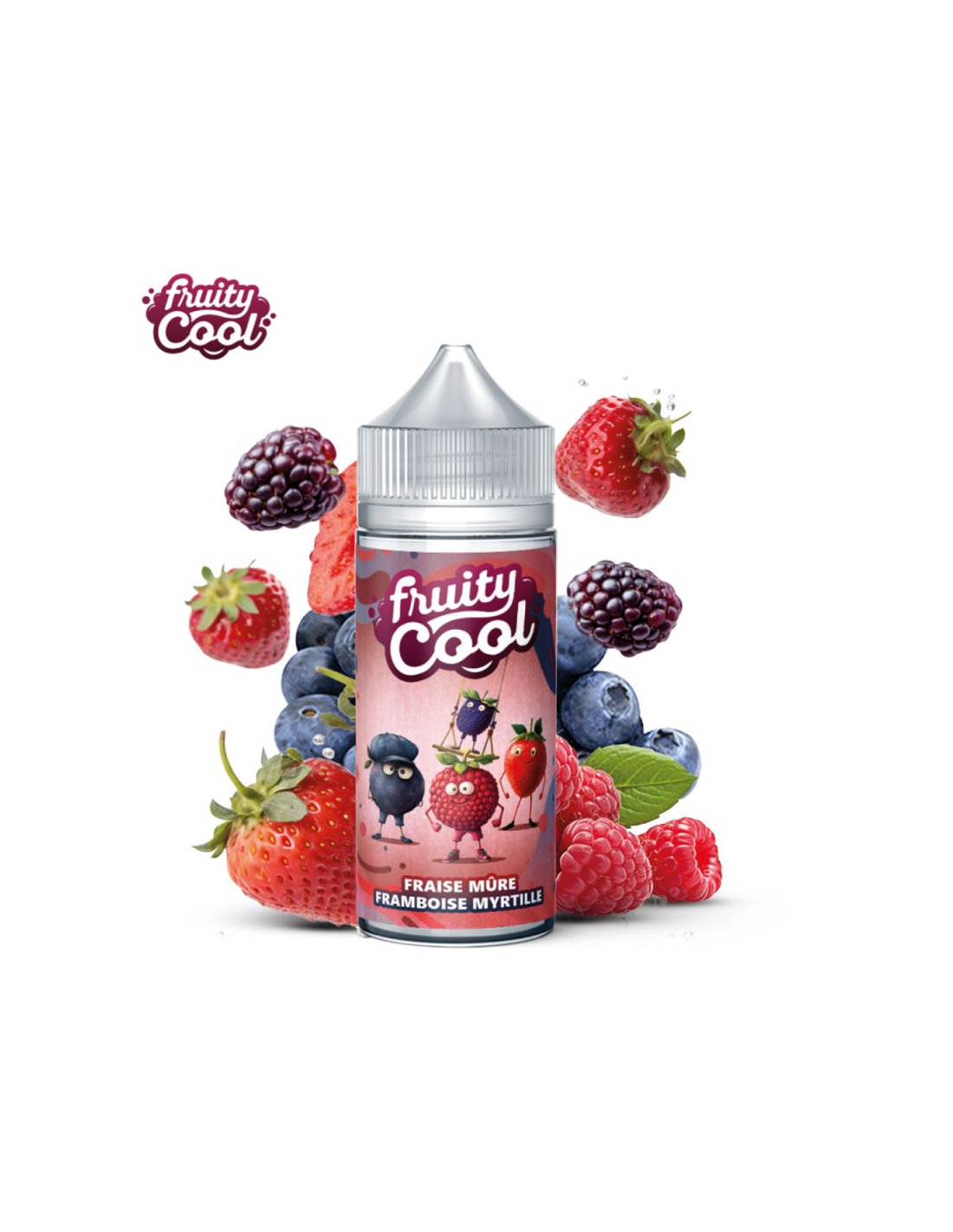 FRAISES MÛRES FRAMBOISES 100ML - FRUITY COOL 17,99 € AlkaVape
