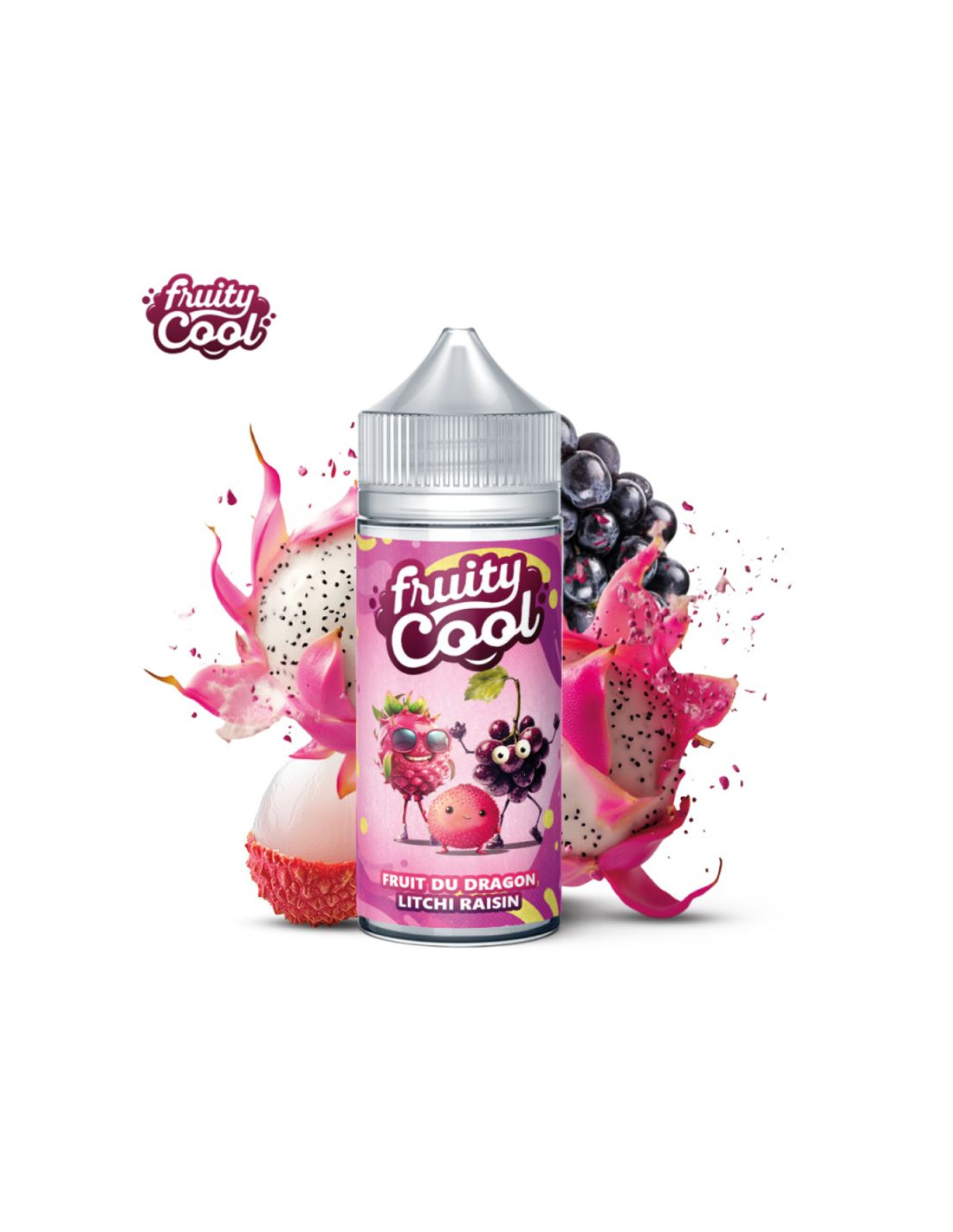 FRUIT DU DRAGON LITCHI RAISIN 100ML - FRUITY COOL 17,99 € AlkaVape