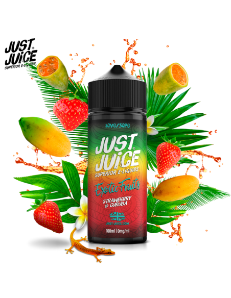 FRAISE & CURUBA 100ML - JUST JUICE