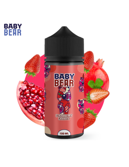 STRAWBERRY GRANATE 100ML - BABY BEAR