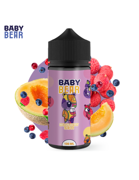 MELON BERRY LYCHEE 100ML - BABY BEAR