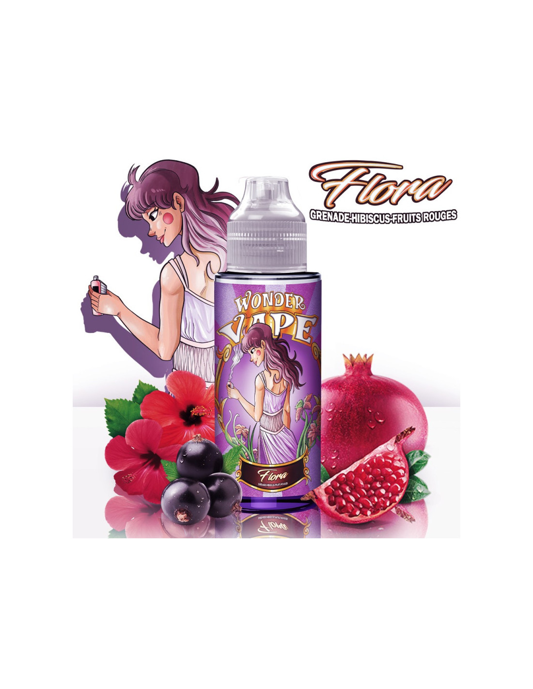 FLORA 100ML - WONDER VAPE 17,99 € AlkaVape