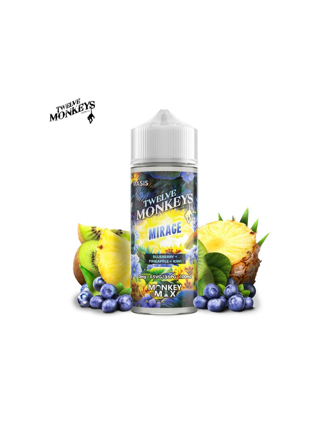 MIRAGE 100ML - OASIS BY 12 MONKEYS 17,99 € AlkaVape