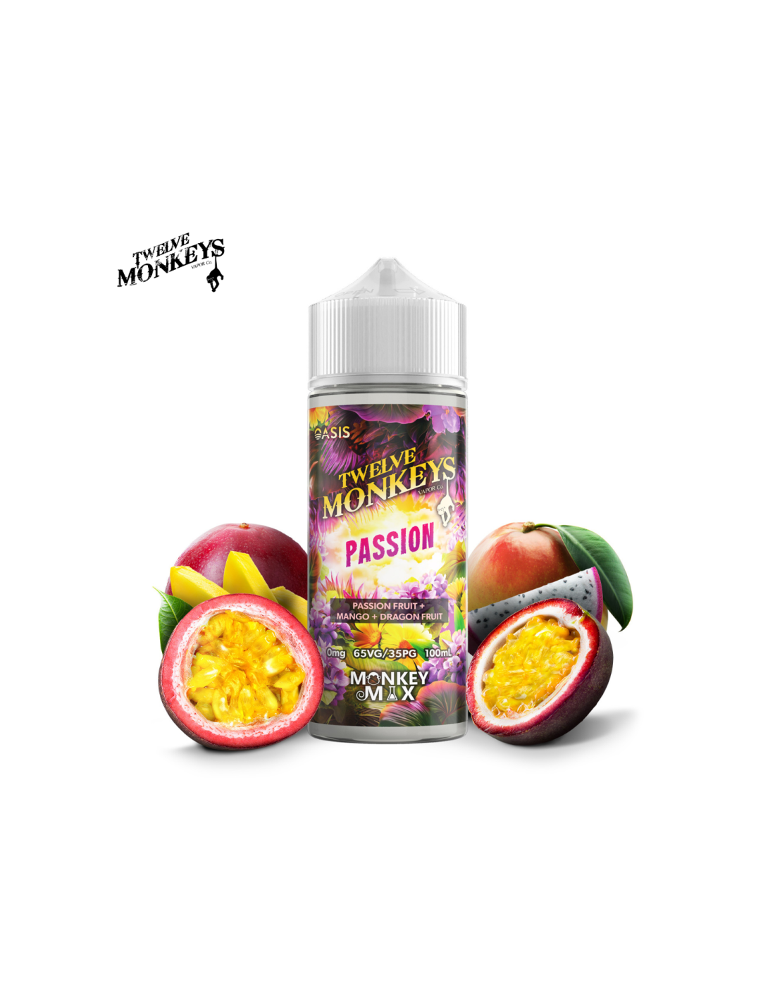 PASSION 100ML - OASIS BY 12 MONKEYS 17,99 € AlkaVape
