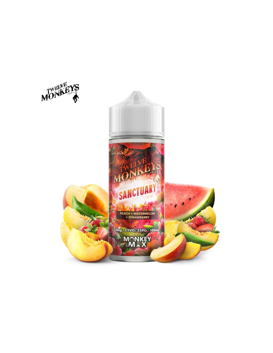 SANCTUARY 100ML - OASIS BY 12 MONKEYS 17,99 € AlkaVape