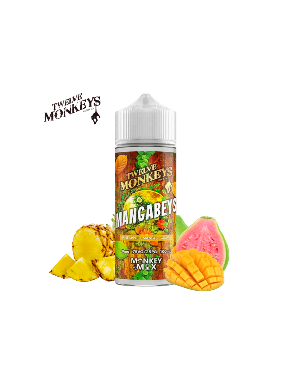 MANGABEYS 100ML - 12 MONKEYS 17,99 € AlkaVape