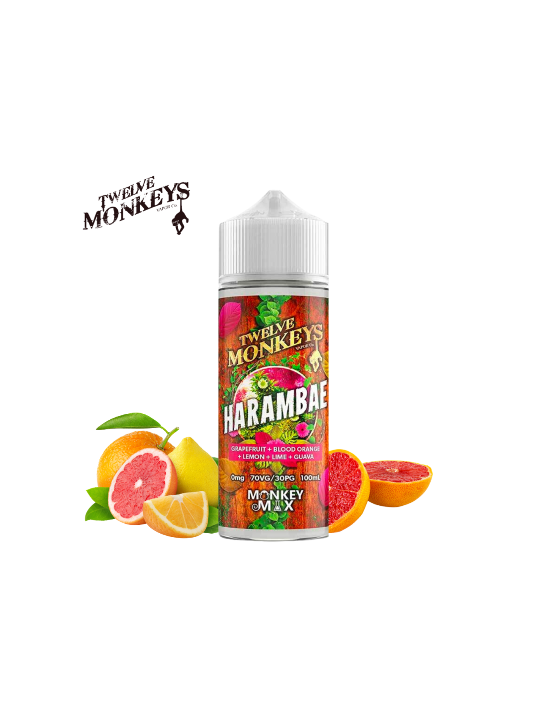 HARAMBAE 100ML - 12 MONKEYS 17,99 € AlkaVape