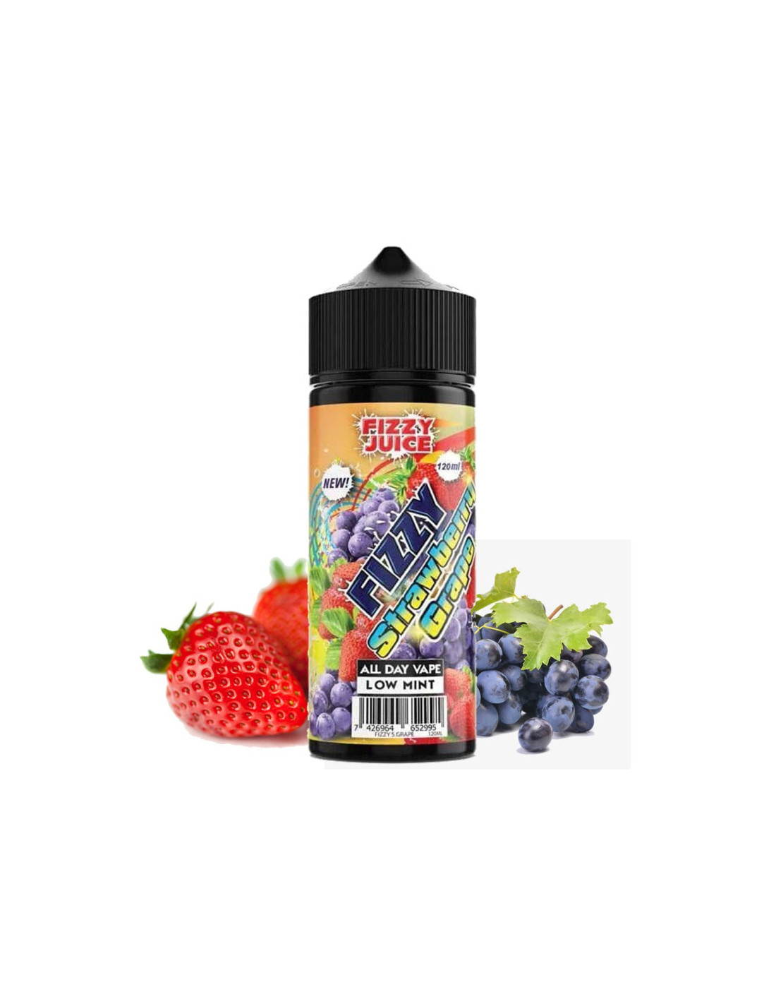 STRAWBERRY GRAPE 100ML - FIZZY 17,99 € AlkaVape