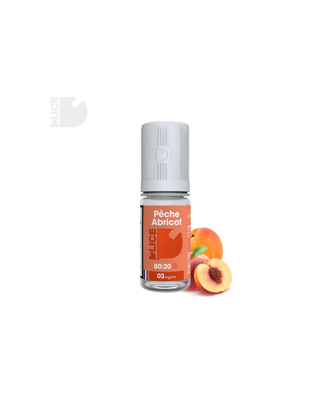 PÊCHE ABRICOT 10ML - DLICE 4,99 € AlkaVape
