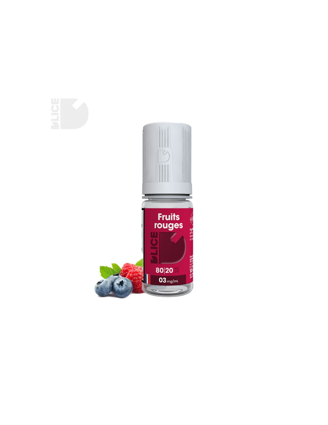 FRUITS ROUGES 10ML - DLICE 4,99 € AlkaVape