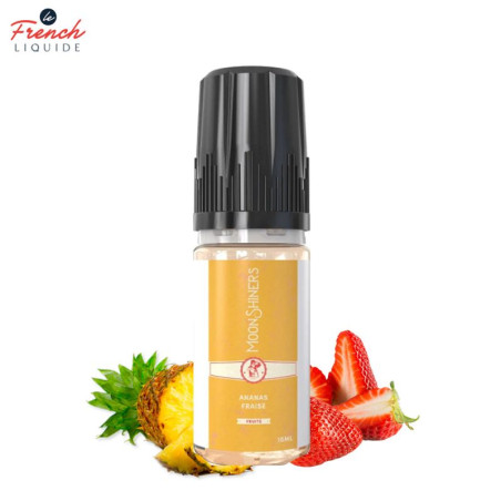 MOON SHINERS : ANANAS FRAISE 10ML SALT - LE FRENCH LIQUIDE