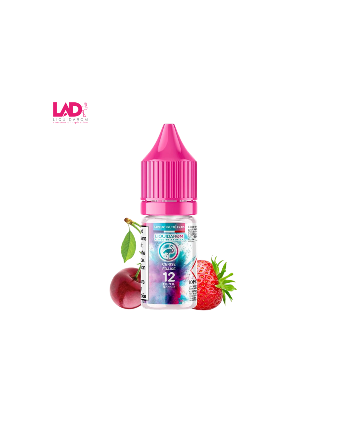 CERISE FRAISE 10ML - LIQUIDAROM 4,99 € AlkaVape
