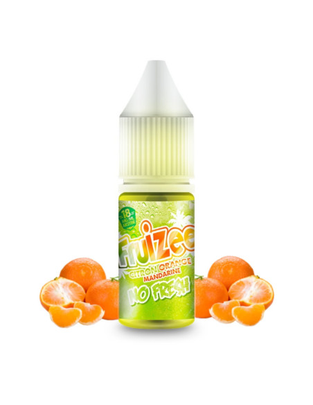CITRON ORANGE MANDARINE 10ML - FRUIZEE NO FRESH BY ELIQUID FRANCE