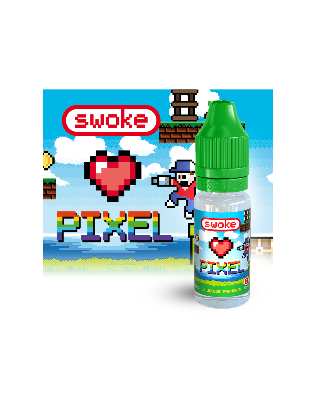 PIXEL 10ML - SWOKE 4,99 € AlkaVape