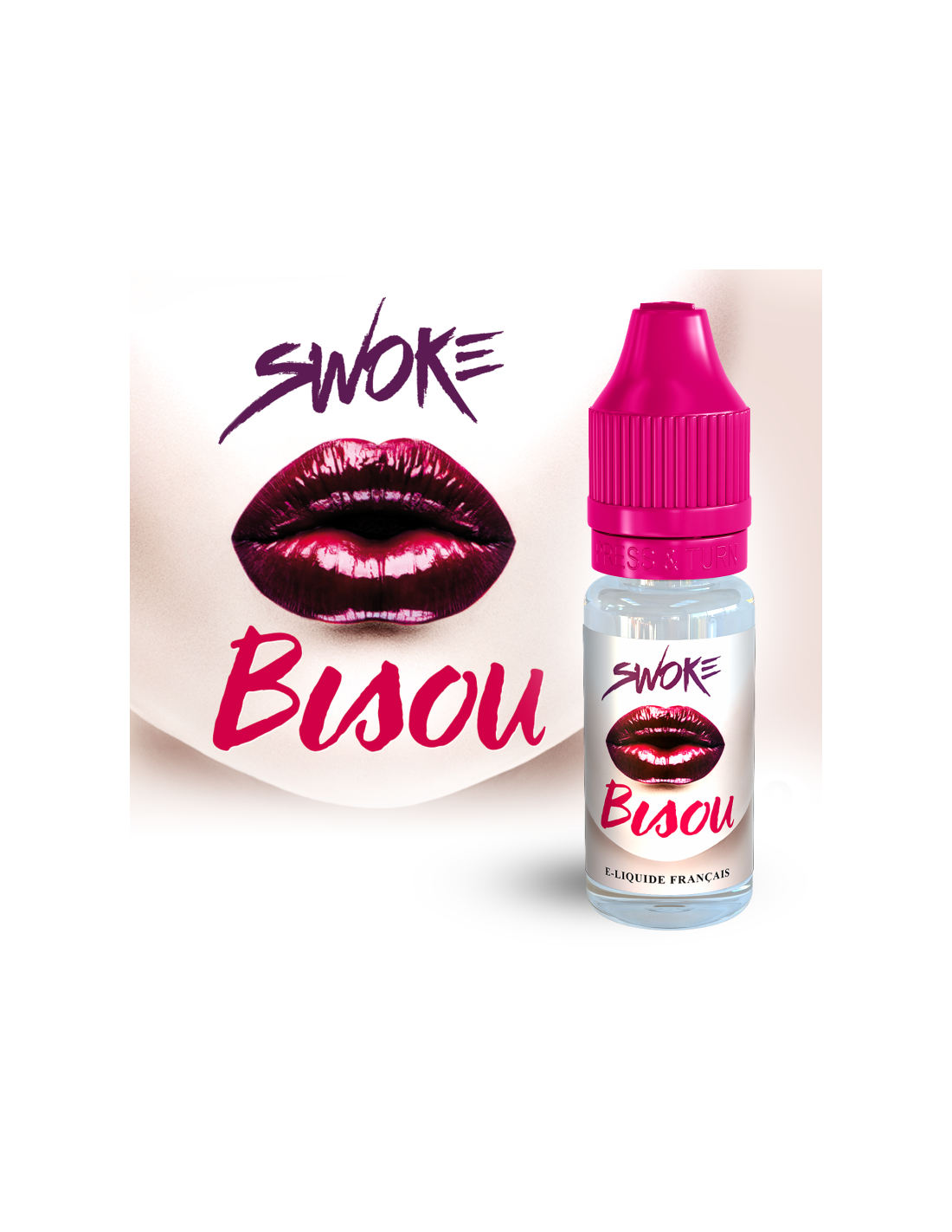 BISOU 10ML - SWOKE 4,99 € AlkaVape