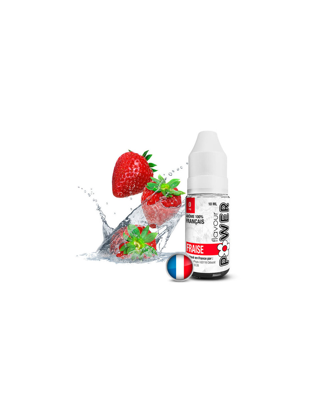 FRAISE 50/50 10ML - FLAVOUR POWER 4,99 € AlkaVape