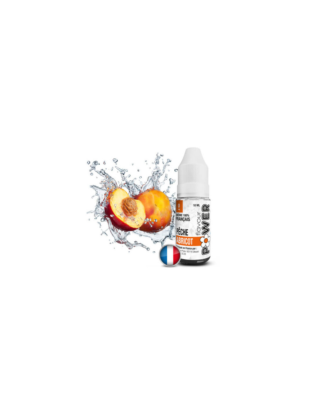PÊCHE ABRICOT 50/50 10ML - FLAVOUR POWER 4,99 € AlkaVape