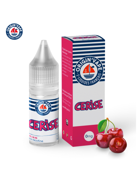 CERISE 10ML (BOITE DE 10) - ORIGIN'VAPE