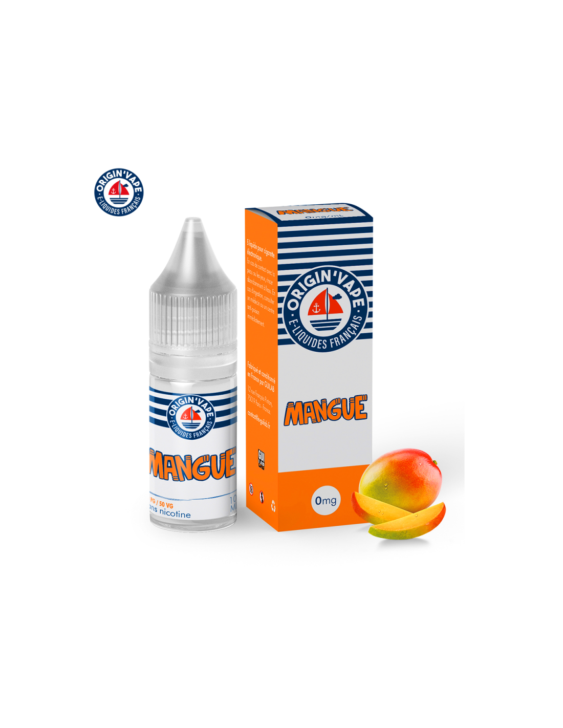 MANGUE 10ML (BOITE DE 10) - ORIGIN'VAPE 17,99 € AlkaVape