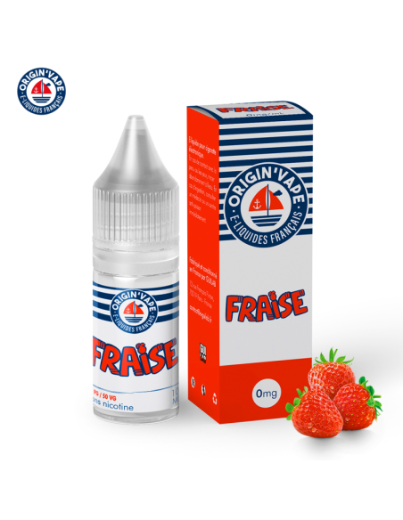 FRAISE 10ML (BOITE DE 10) - ORIGIN'VAPE