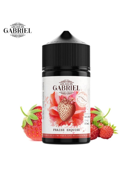 FRAISE EXQUISE 50ML - JUS GABRIEL