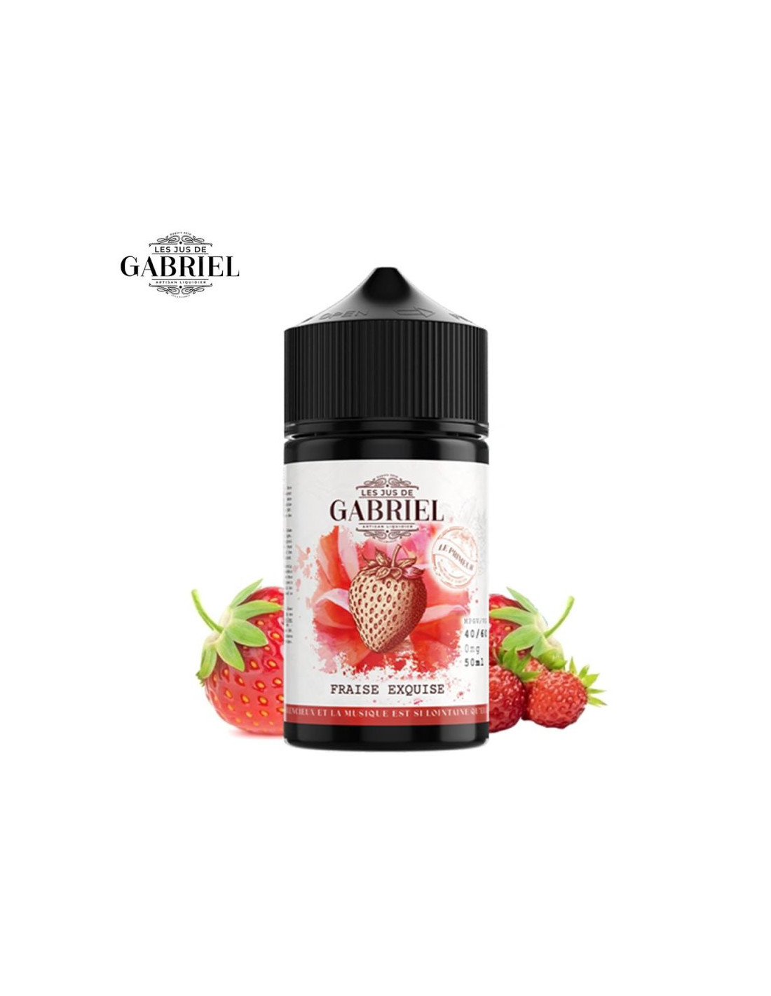 FRAISE EXQUISE 50ML - JUS GABRIEL 13,99 € AlkaVape