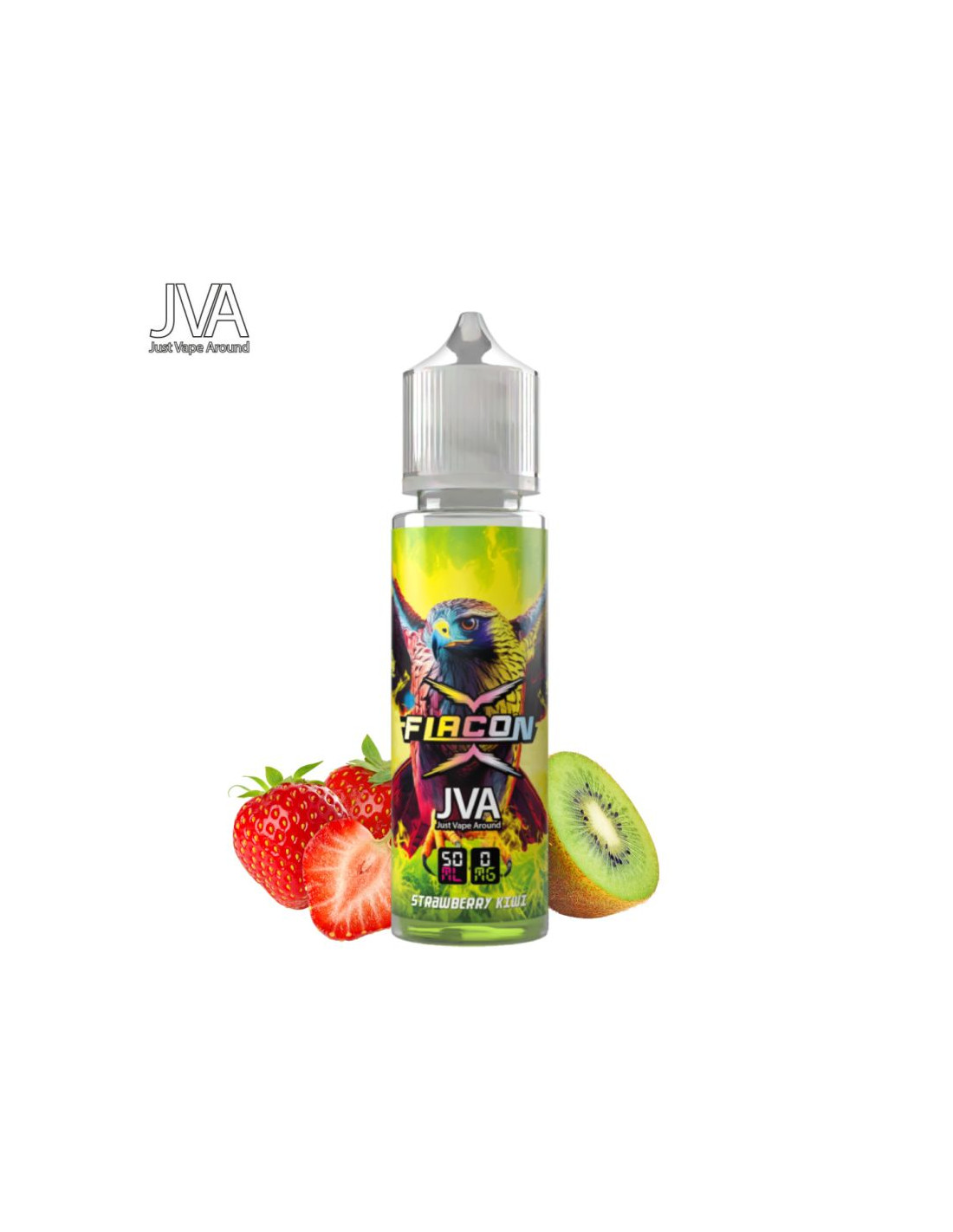 STRAWBERRY KIWI 50ML - FLACON X JVA 13,99 € AlkaVape