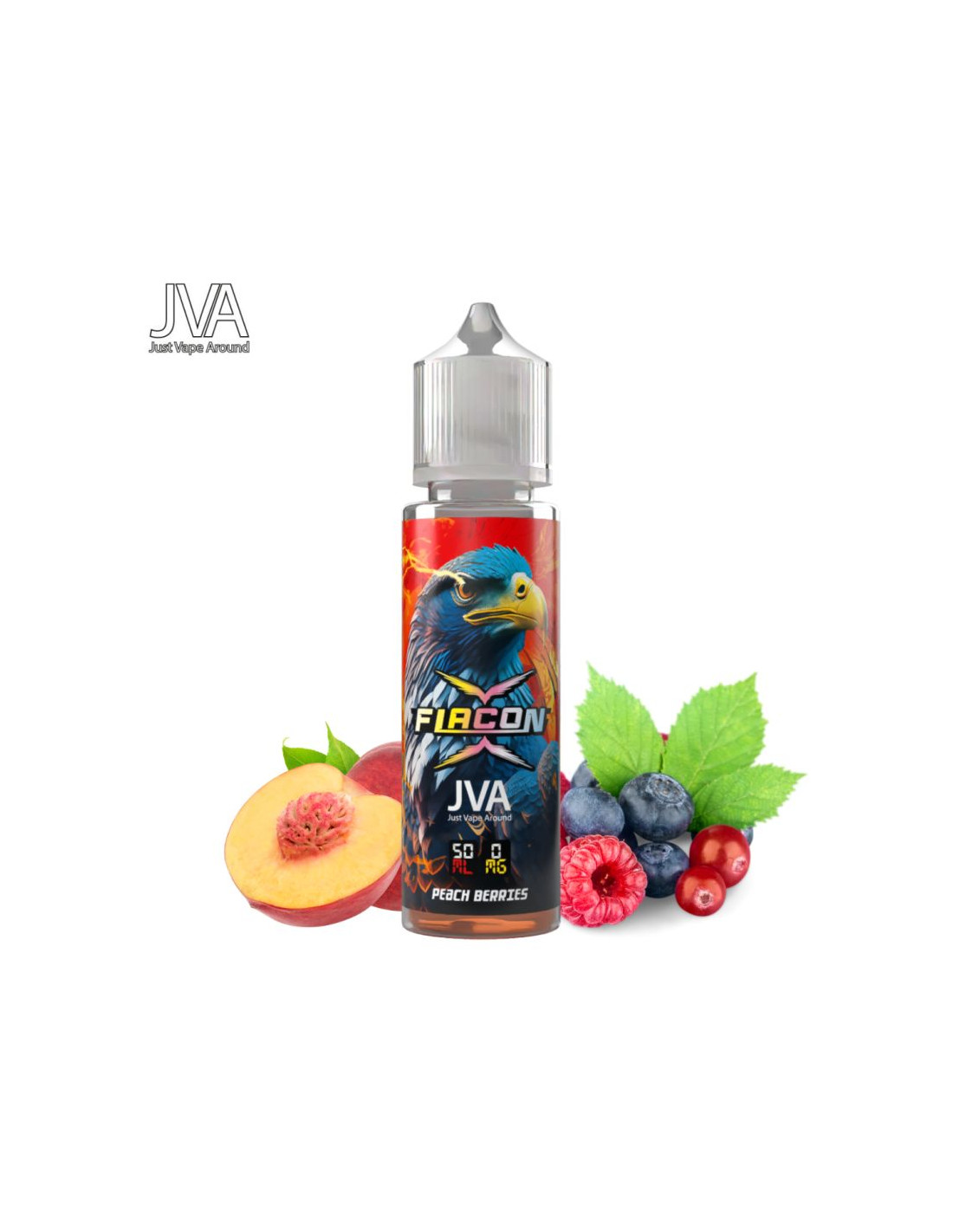 PEACH BERRIES 50ML - FLACON X JVA 13,99 € AlkaVape