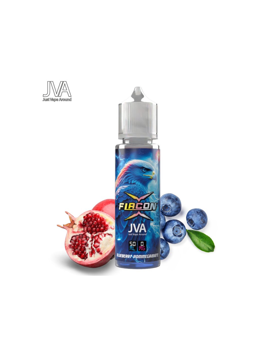 BLUEBERRY POMMEGRANATE 50ML - FLACON X JVA 13,99 € AlkaVape
