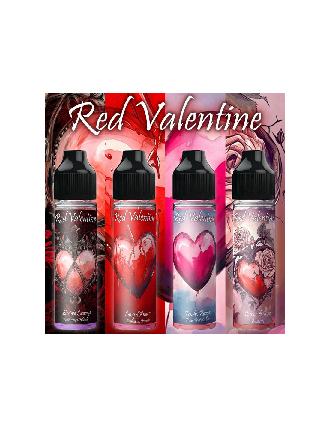 OFFRE IMPLANTATION RED VALENTINE 50ML 13,99 € AlkaVape