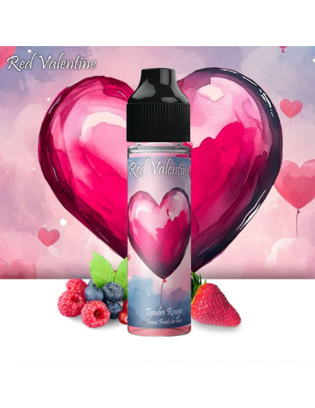 TENDRE ROUGE 50ML - RED VALENTINE