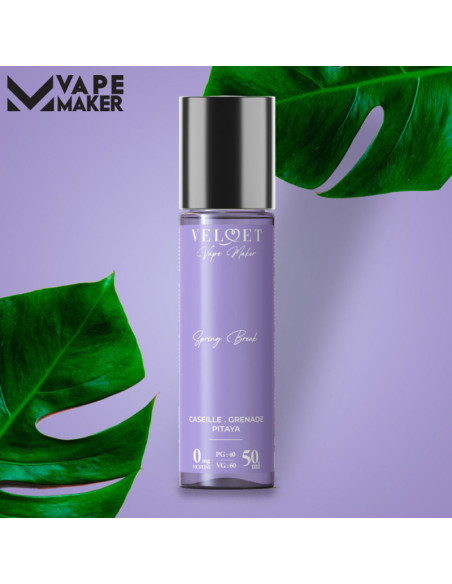 SPRING BREAK 50ML - VELVET BY VAPE MAKER