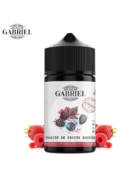 PANIER DE FRUITS ROUGES 50ML - JUS GABRIEL