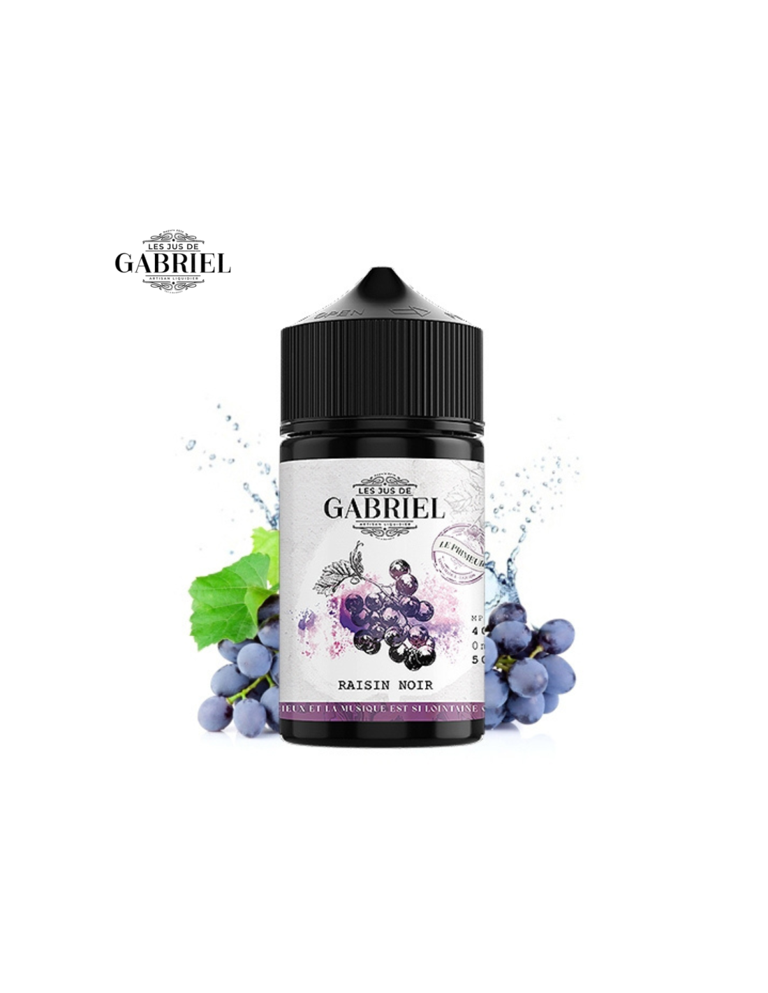 RAISIN NOIR 50ML - JUS GABRIEL 13,99 € AlkaVape