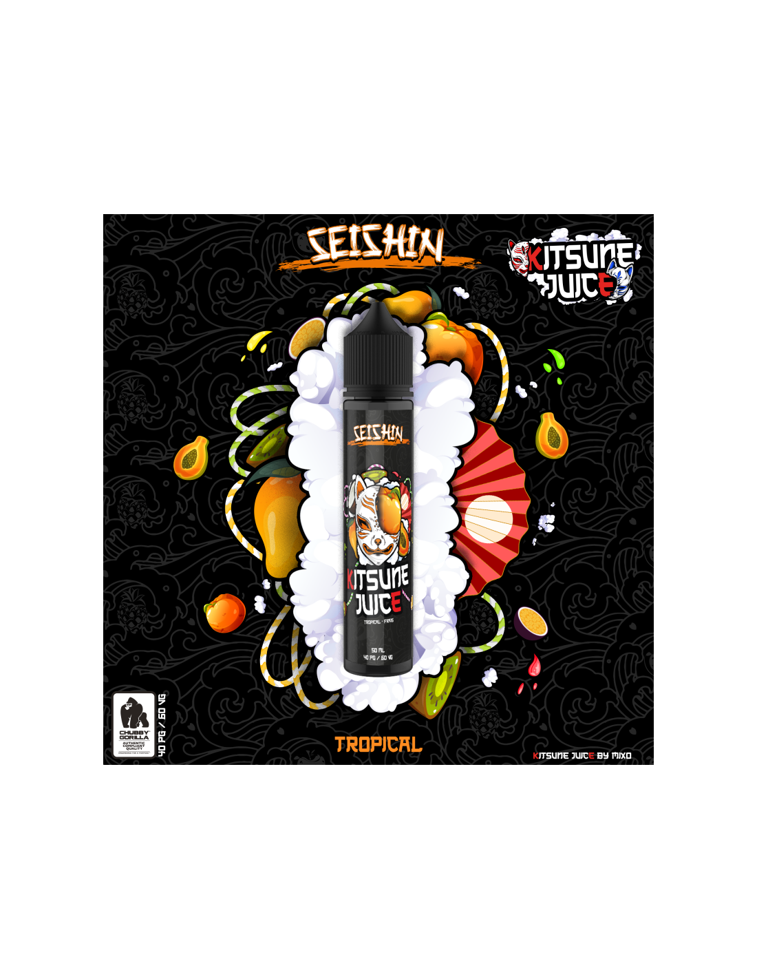 SEISHIN 50ML - KISTUNE JUICE 13,99 € AlkaVape