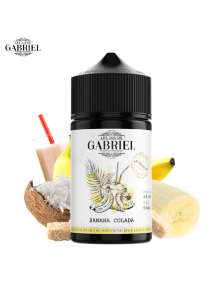 BANANA COLADA 50ML - JUS GABRIEL