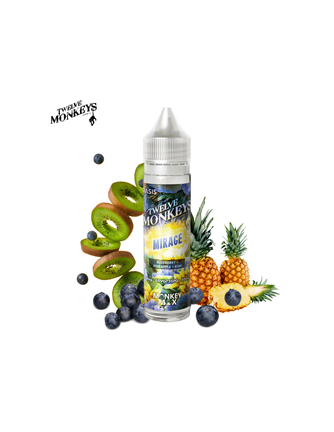 MIRAGE 50ML - OASIS BY 12 MONKEYS 13,99 € AlkaVape