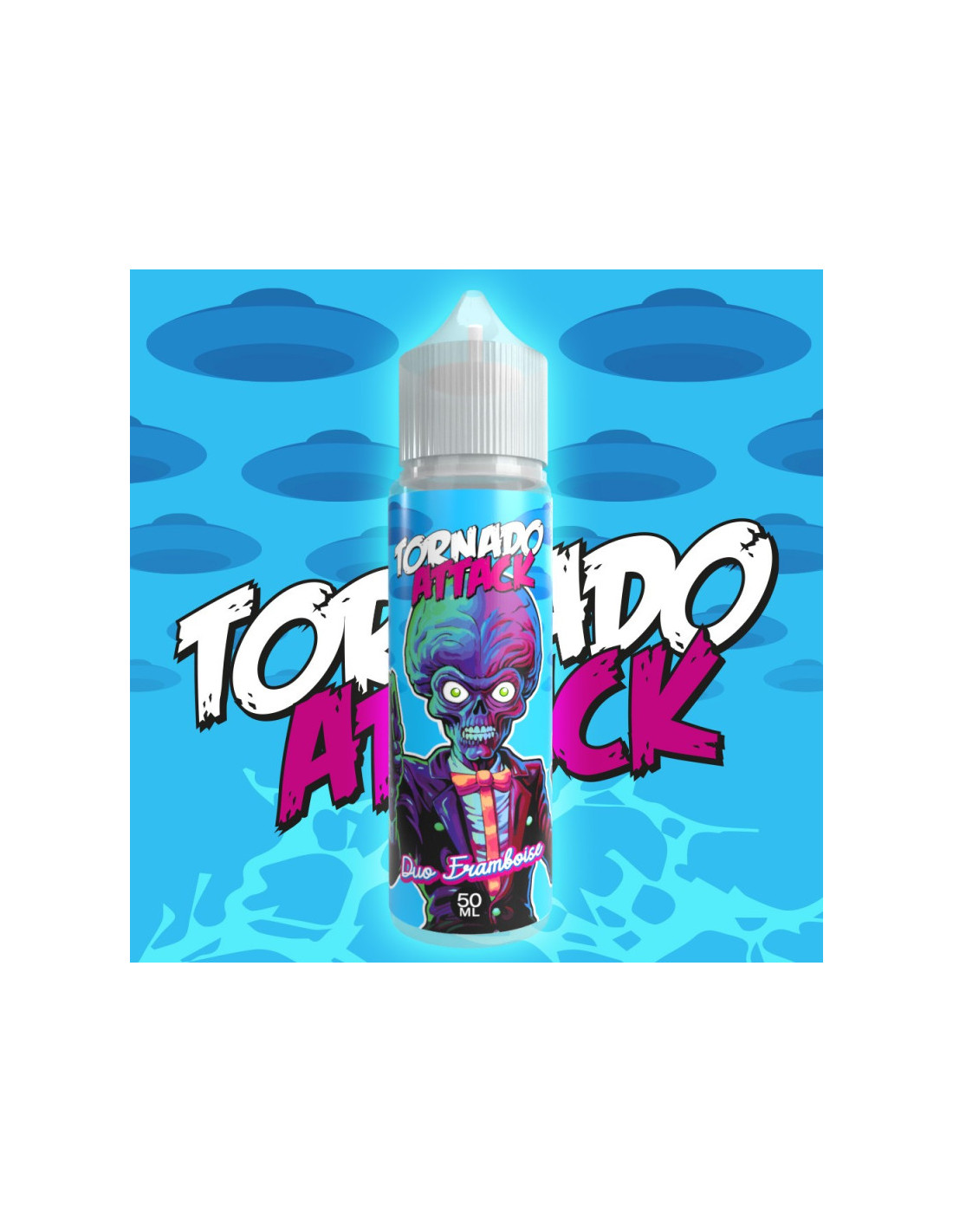 DUO DE FRAMBOISE 50ML - TORNADO ATTACK BY AROMAZON 13,99 € AlkaVape