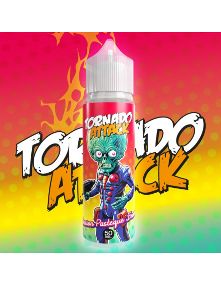 PASSION PATÈQUE FRAISE 50ML - TORNADO ATTACK BY AROMAZON