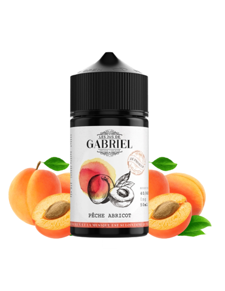 PÊCHE ABRICOT 50ML - JUS GABRIEL
