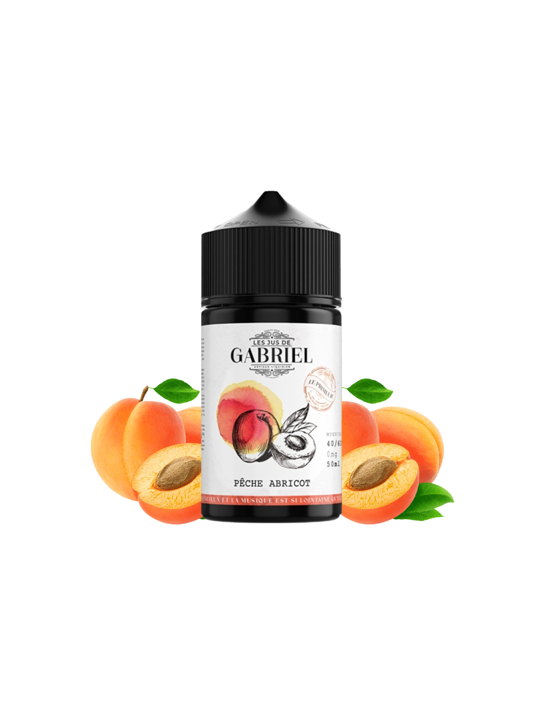 PÊCHE ABRICOT 50ML - JUS GABRIEL 13,99 € AlkaVape